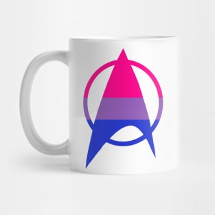 Bisexual Starfleet Pride Mug